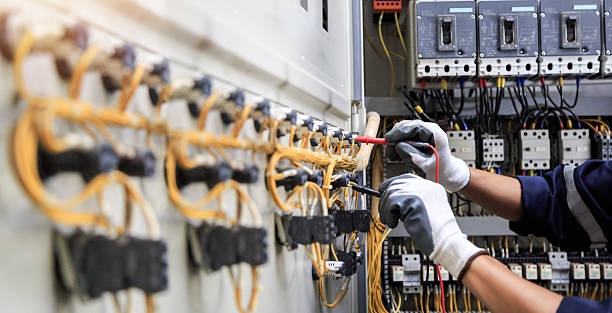 Professional Electrician technician working in Luxemburg, WI